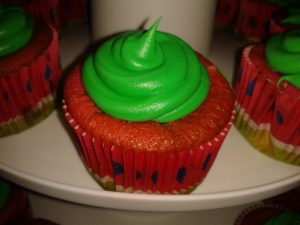 Watermelon Cupcake