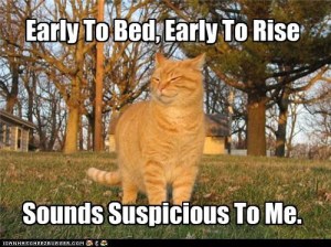 Early to Bed Early to Rise