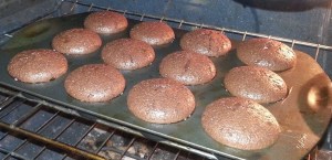 flourless chocolate cupcake