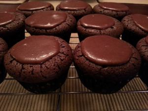Flourless Chocolate Cupcake